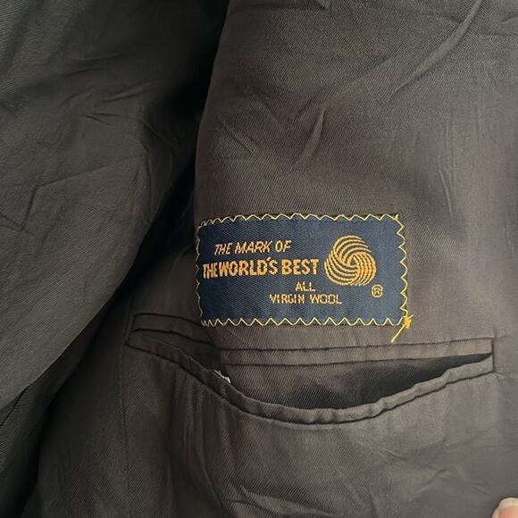 Vintage Polo University Ralph Lauren wool 2 button single vent sport coat blazer - Picture 7 of 10